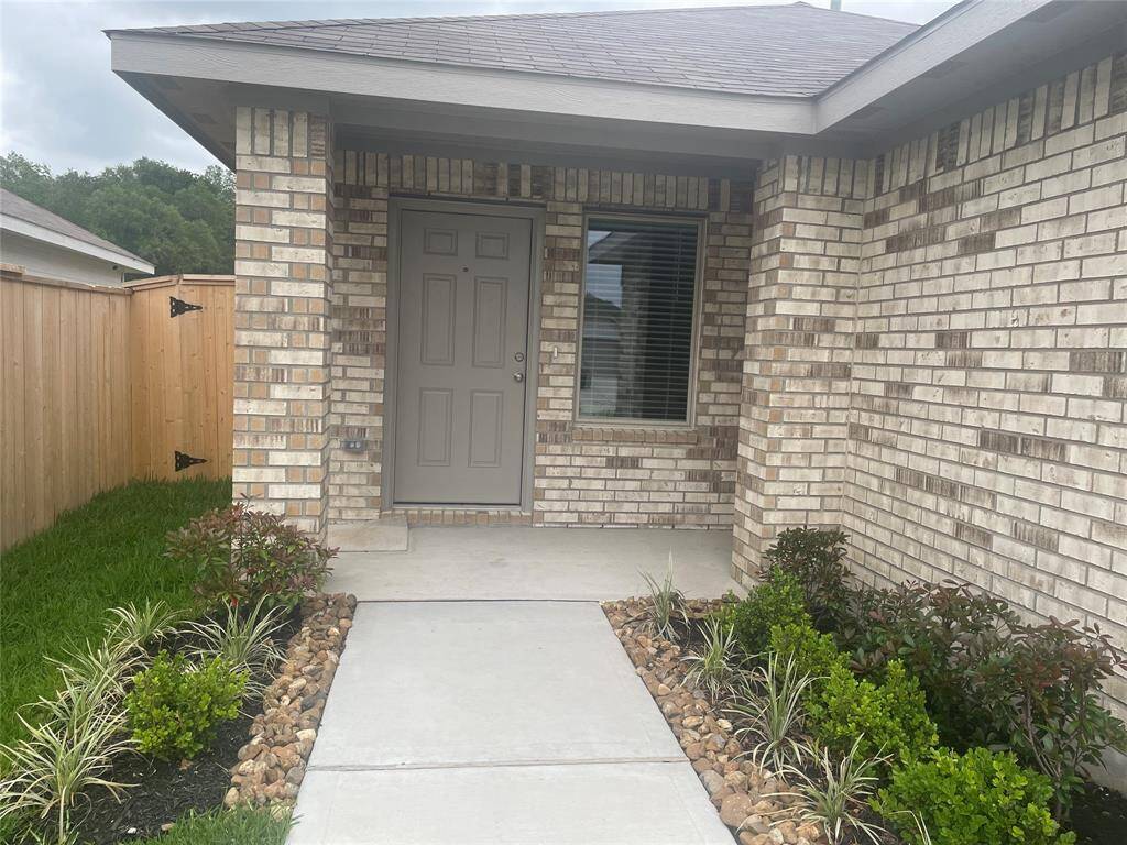 New landscaping and sprinkler system.