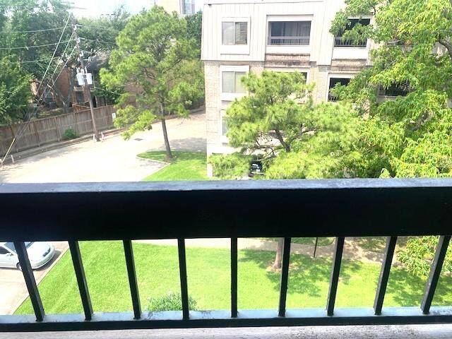 Another view from the balcony.