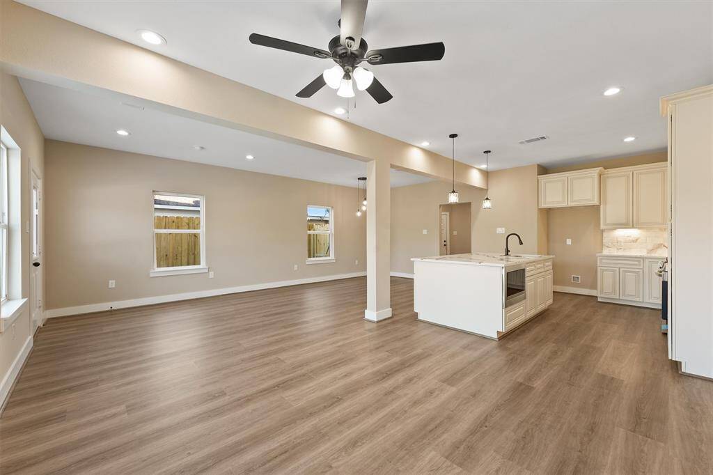 Open floor plan