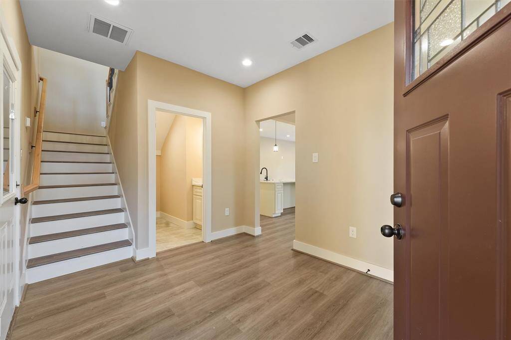Bright welcoming foyer
