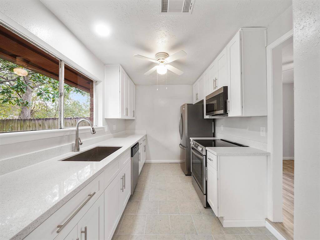 Updated Kitchen with stainless steel appliances included