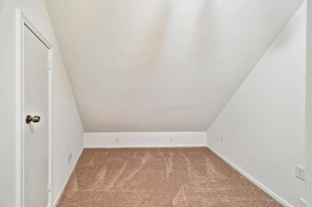 Bonus storage closet upstairs