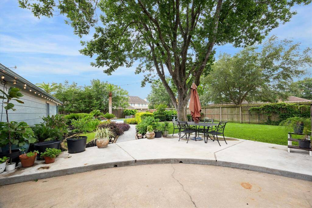 Back patio