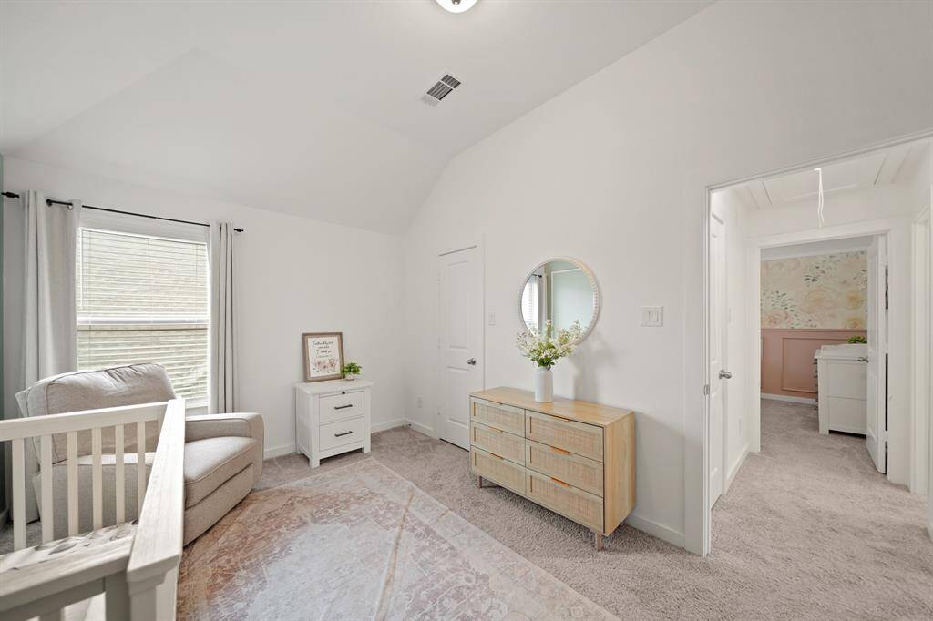 Included is a walk-in wardrobe storage closet.