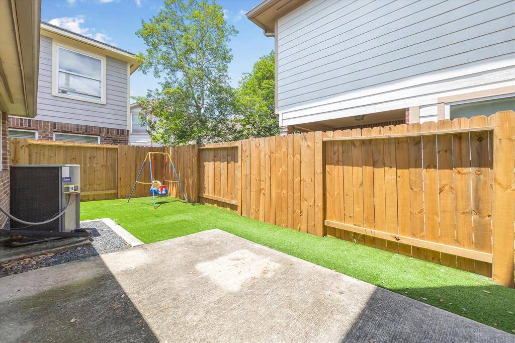 Enjoy effortless outdoor living with a newly turfed, low-maintenance backyard.