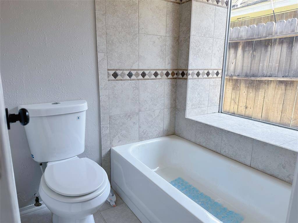 Primary bathroom.