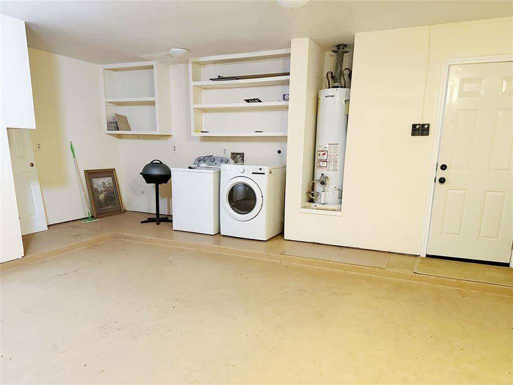 Washer and dryer include.