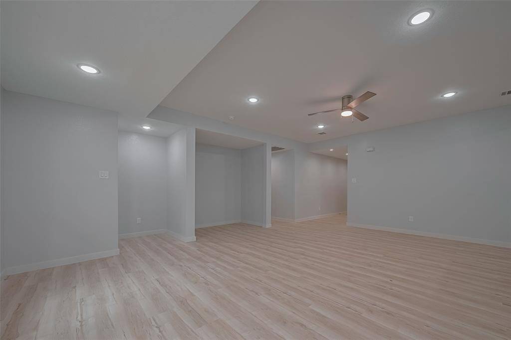 Kitchen is open to the living area. Media area/ Meditation area or can be used for a book shelf.