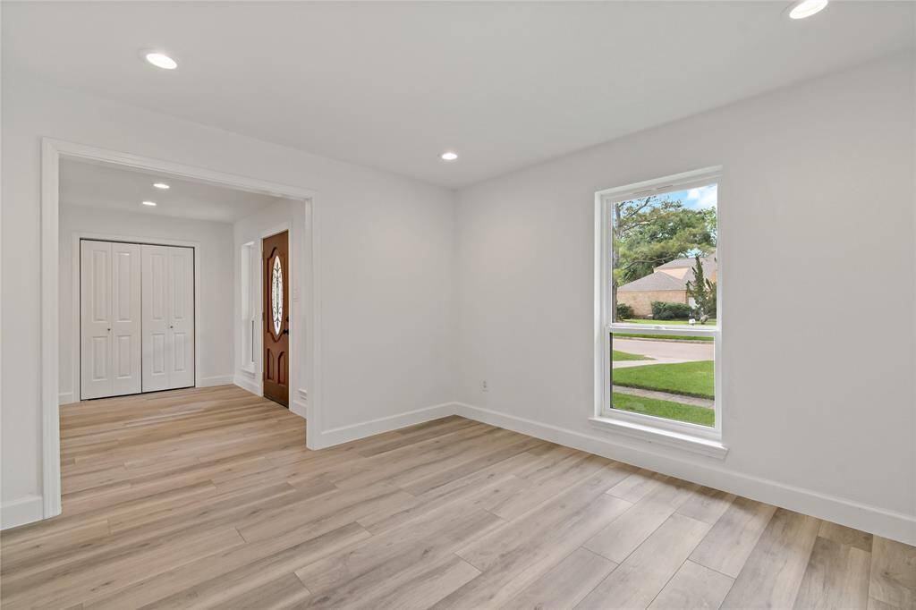 The formal dining room