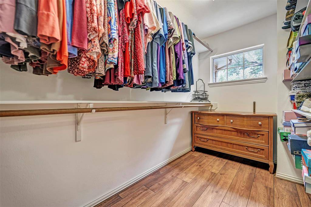 Huge walk in closet