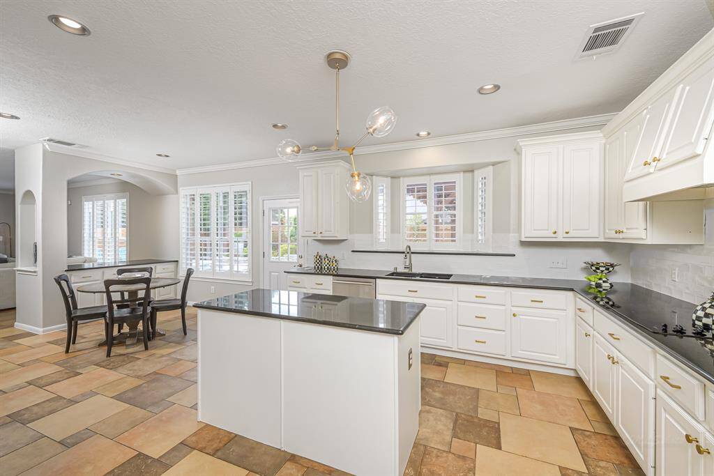 Great work space with open kitchen for all your entertaining.