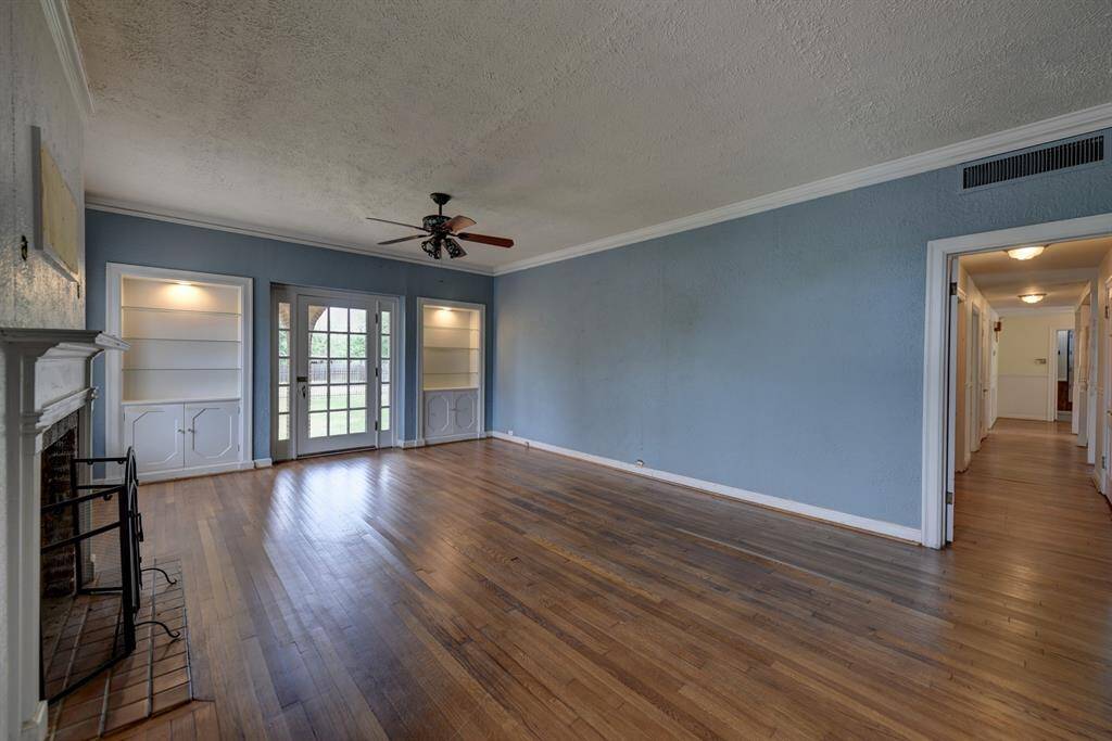 Wood floors throughout