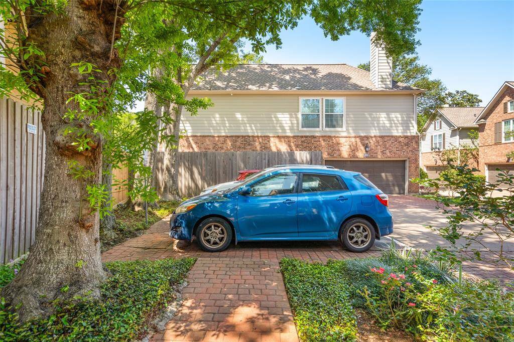Guest parking inside the community.