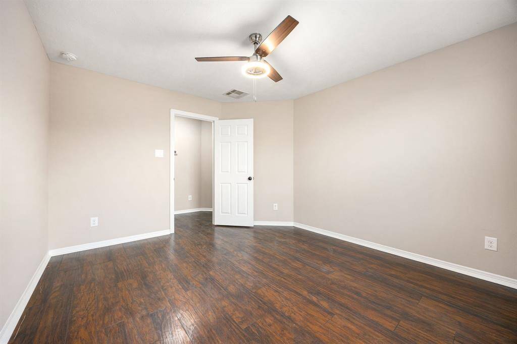 Another view of the third secondary bedroom upstairs.