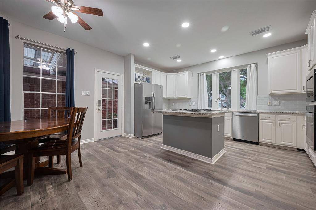 All tne canned lighting has been updated with LED fixtures.  Another bonus this house has to offer!