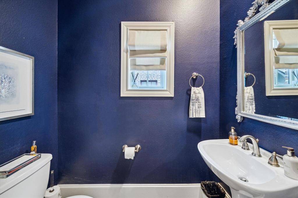Powder bath on living level