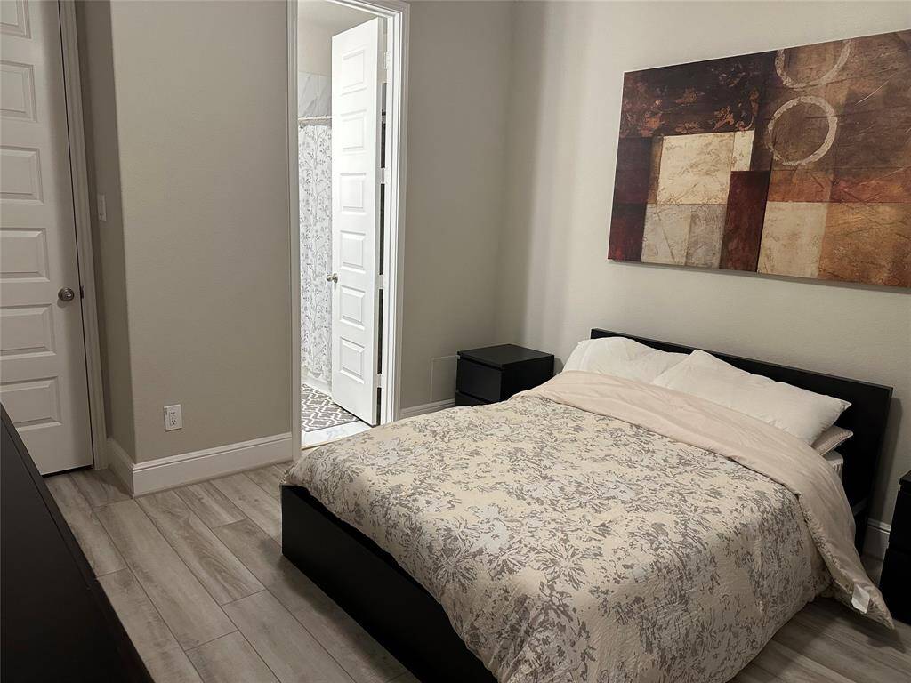 Front bedroom with full bath