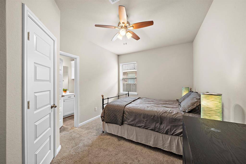 Bedroom #3 located on the 2nd floor features its own en suite bathroom.