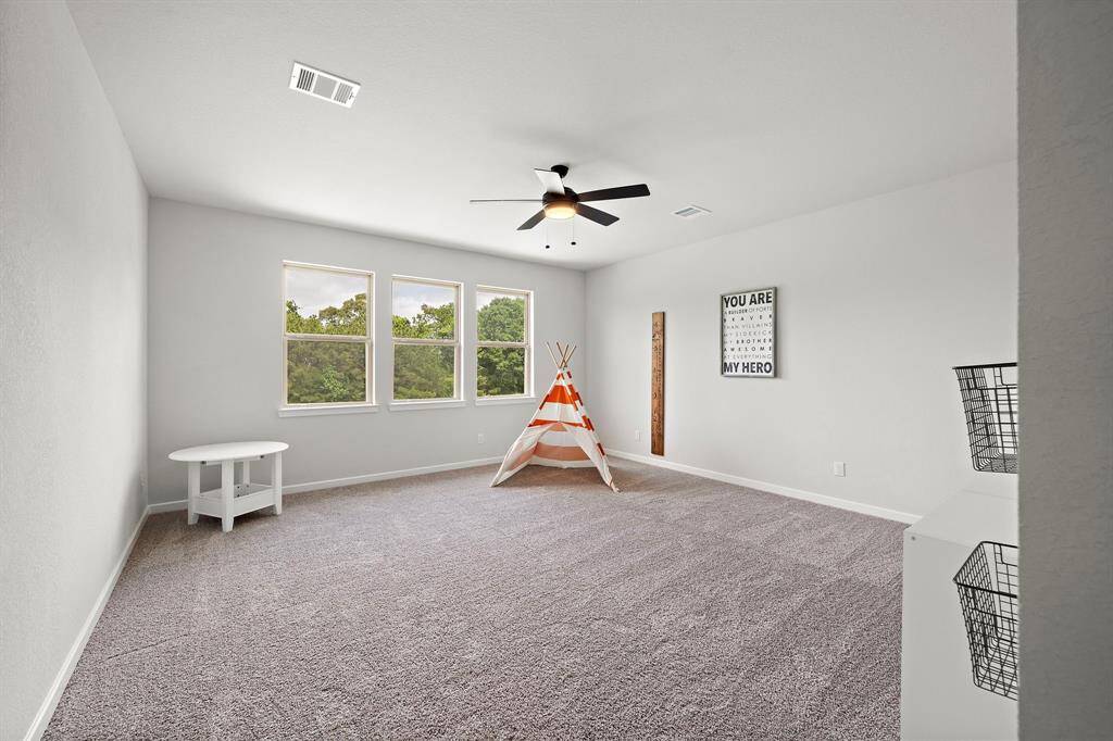 Oversized game room located on the 2nd floor.