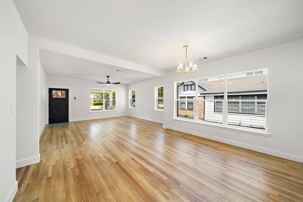 Open concept living and dining makes entertaining effortless.