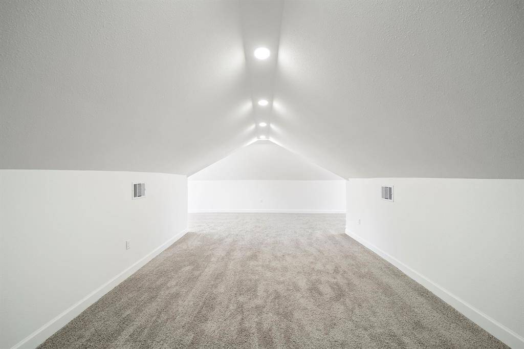Second floor can be used as a Primary suite, play area for the kids or a game room, the possibilities are endless.