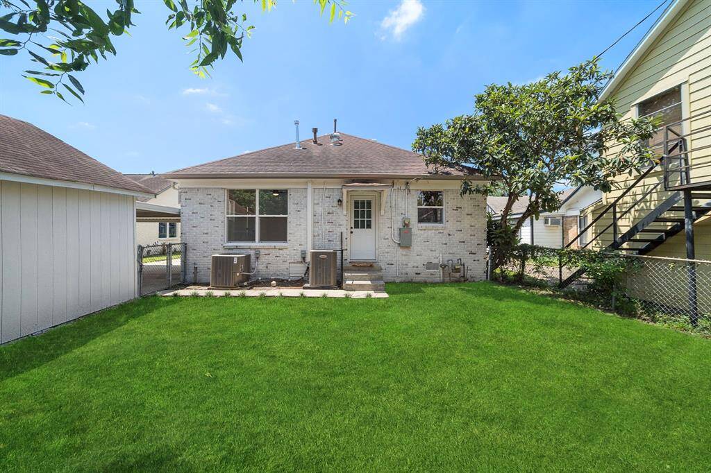 Spacious backyard with your very own Loquat Tree