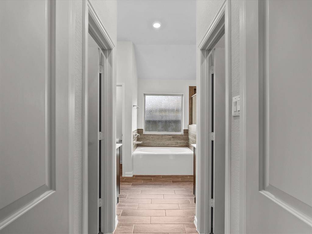 Entry into primary bath.