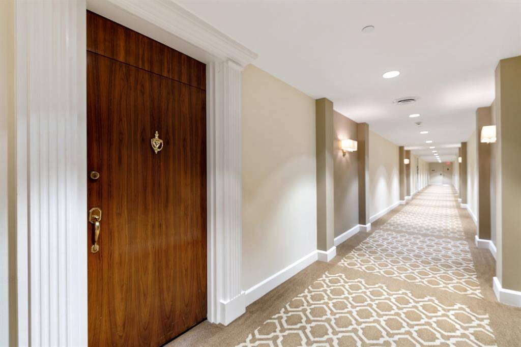 View of the hallway.