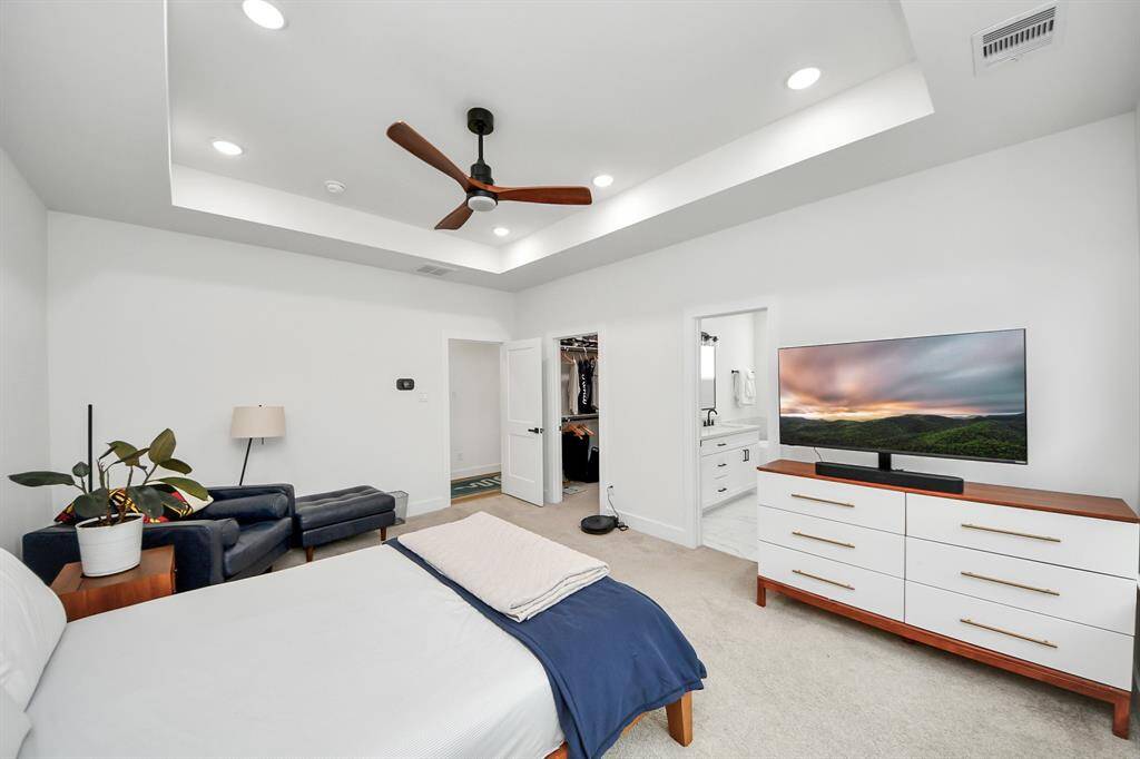Primary bedroom on the 3rd floor