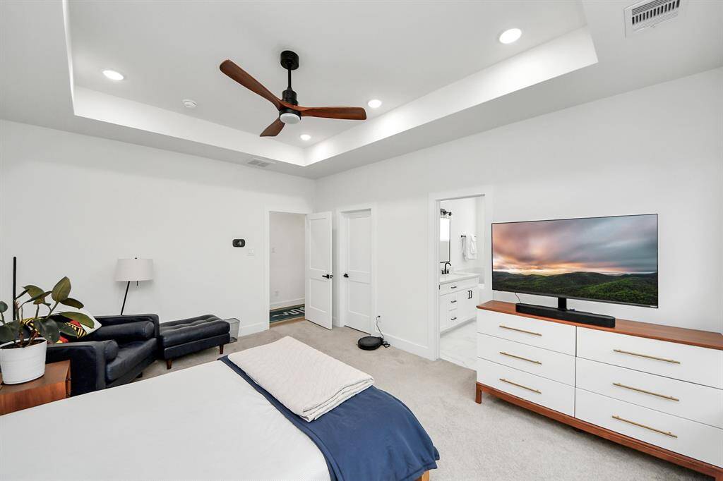 Primary bedroom on the 3rd floor