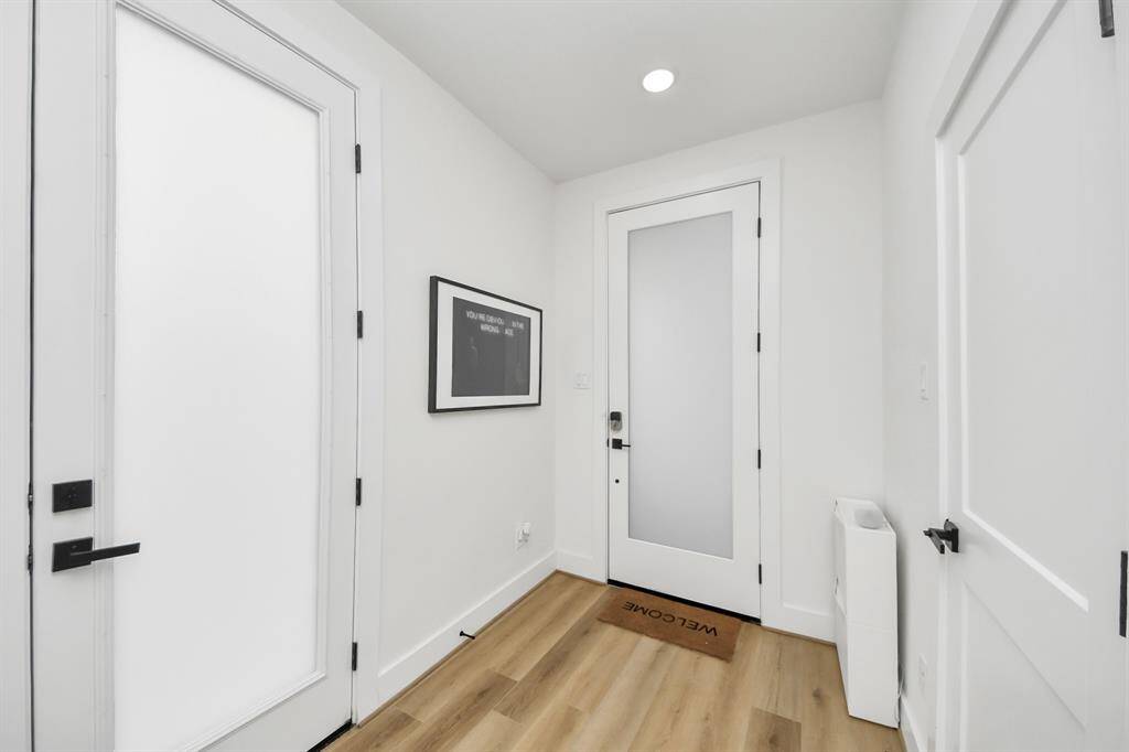 Entry - looking at the front door