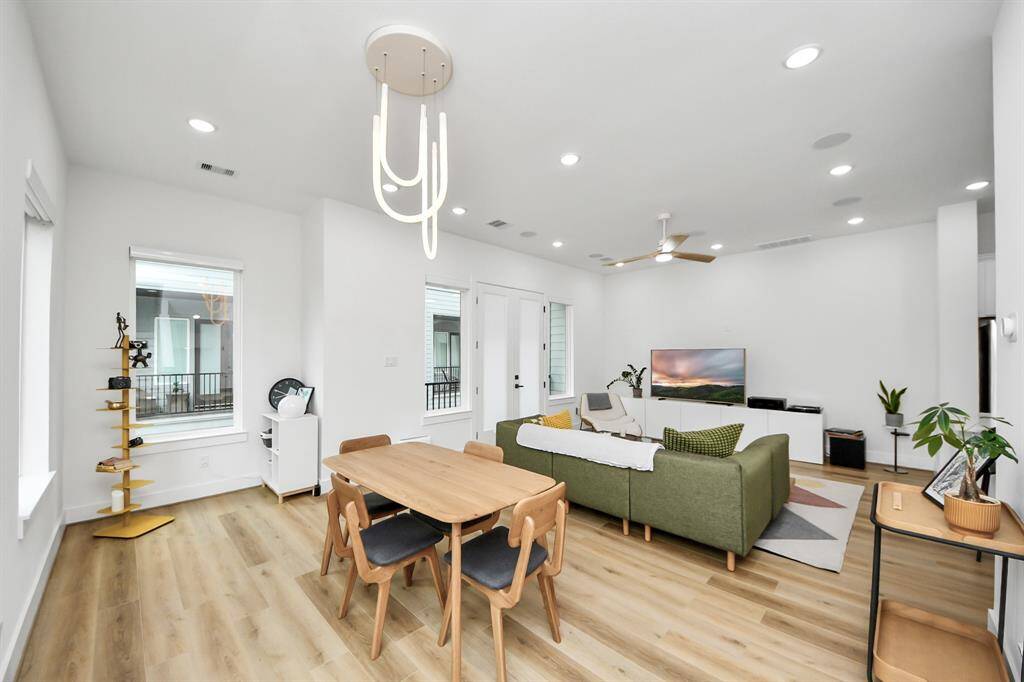 Living room and dinning