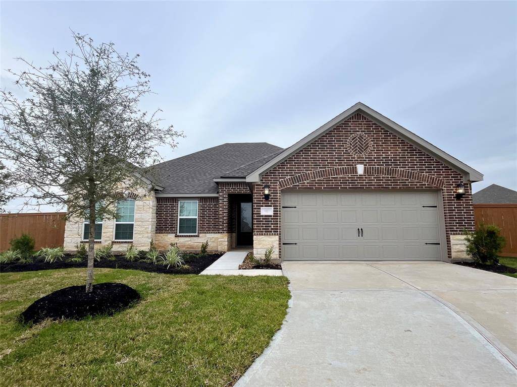 The Hendrie Plan by LGI Homes. Completed example being built at 3109 Banyan Dr.