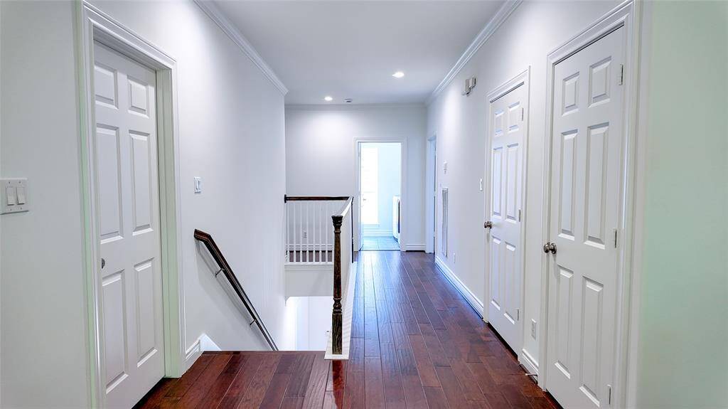 Upstairs to the second floor