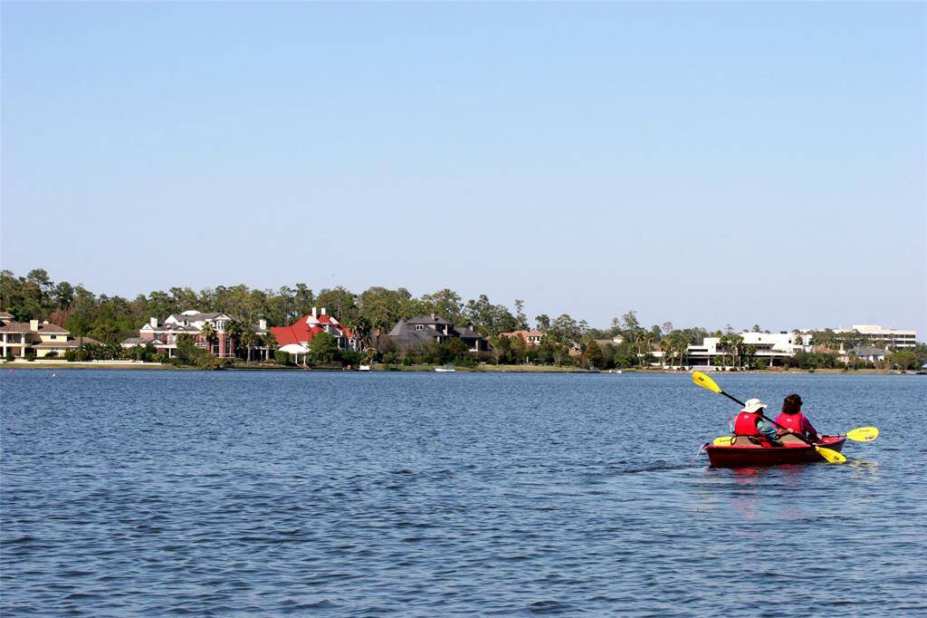 Kayak or paddle board on Lake Woodlands!