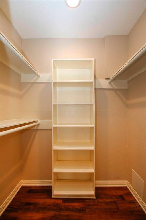 Just outside the Bedroom is a generous walk-in closet.