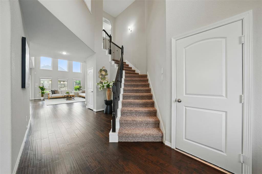 Two story entry!
