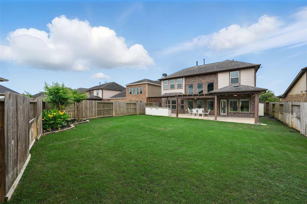 Outdoor entertainment area!
