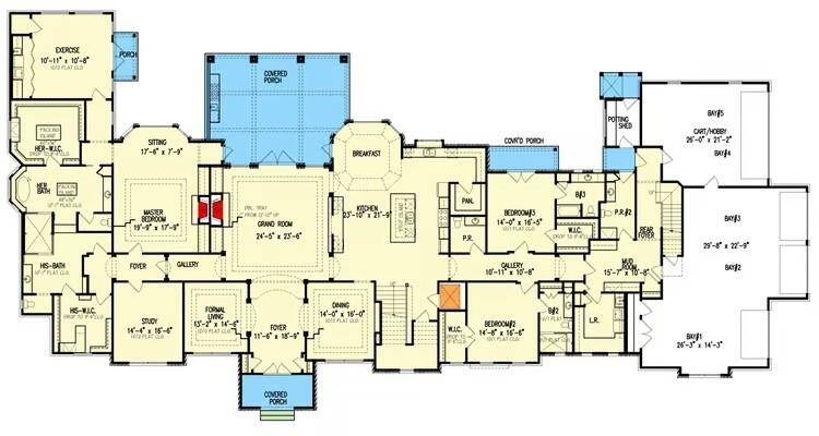 Sample floor plan