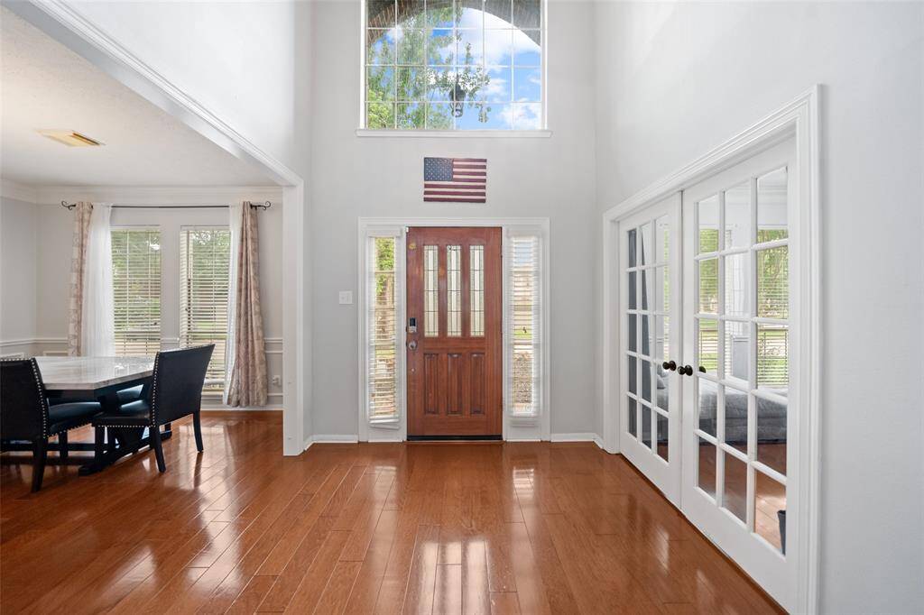 large open entryway