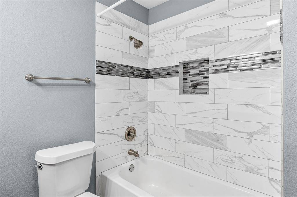 updated tub/shower