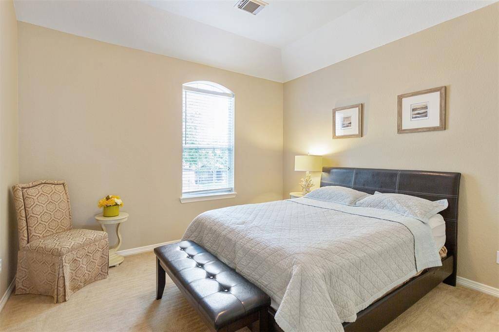 Cozy third bedroom located on the second floor.