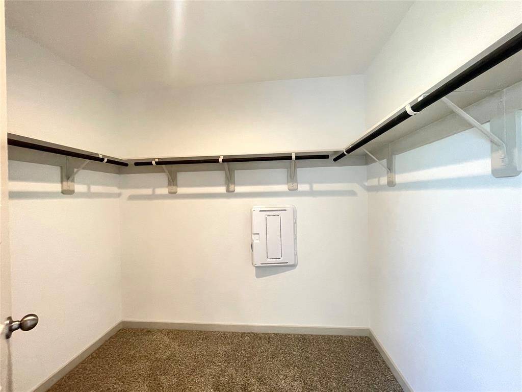 Primary walking Closet