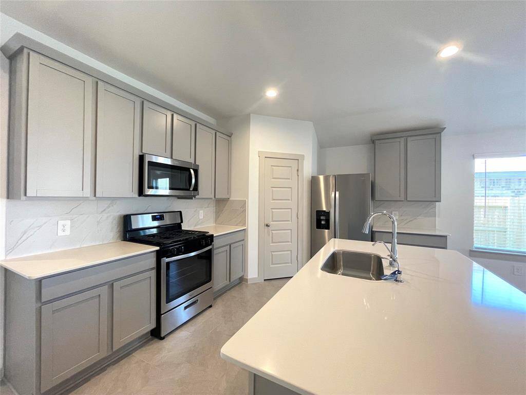 Kitchen with Stainless Appliance