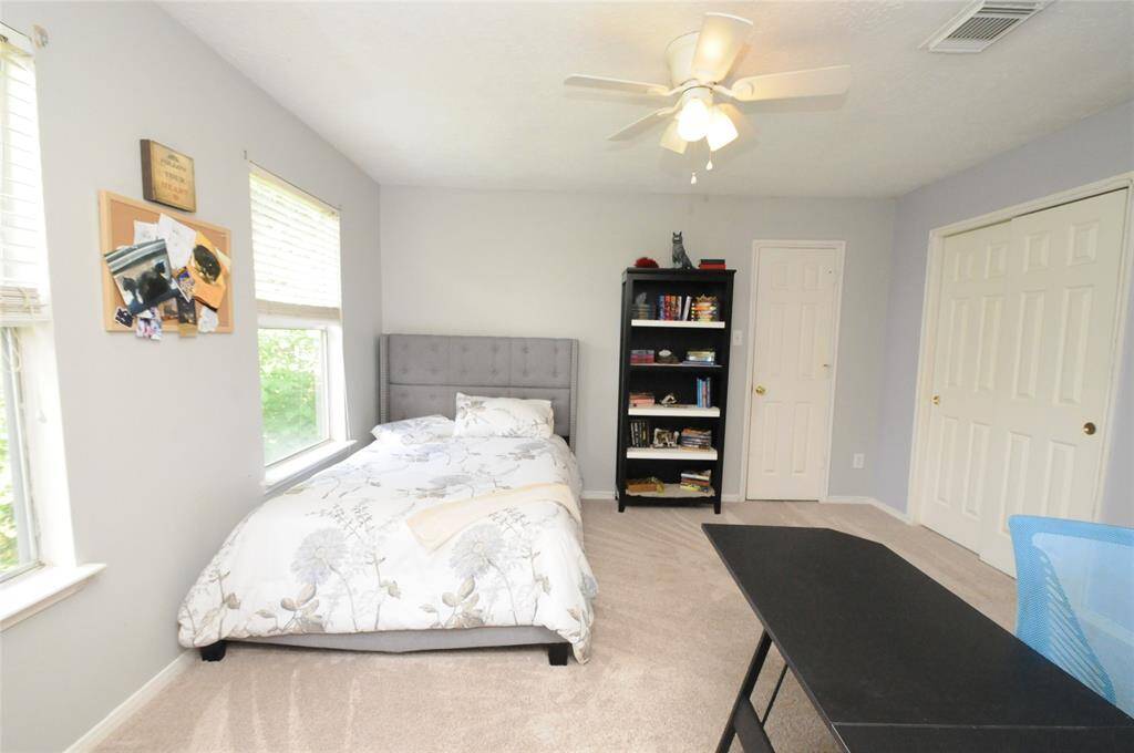 This room offers 2 closets and an en-suite bath