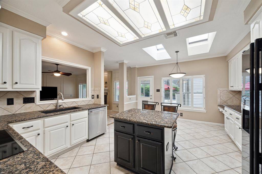GRANITE COUNTERTOPS AND LOTS OF CABINETS FOR STORAGE