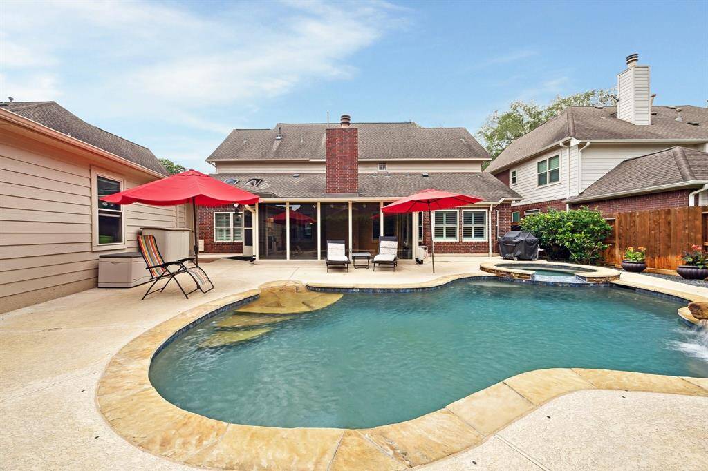 COOL DECK SURROUNDS THE POOL