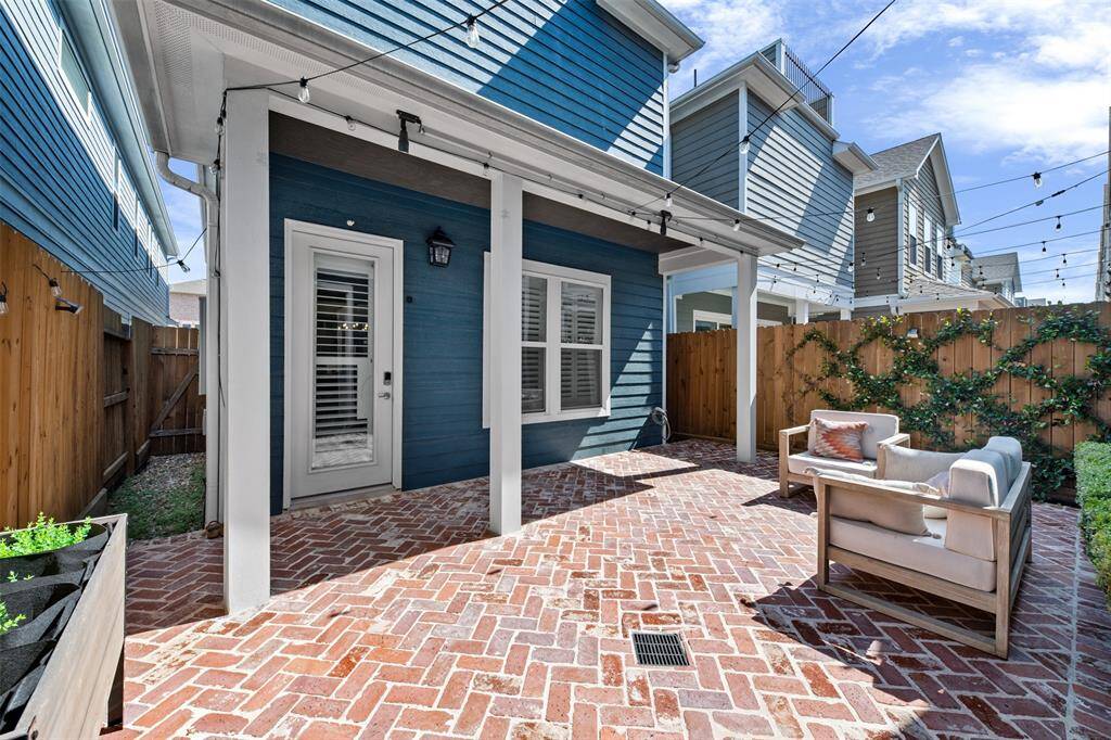 Host unforgettable gatherings in the beautifully designed patio area, complete with ample space for seating, grilling, and enjoying the outdoors.