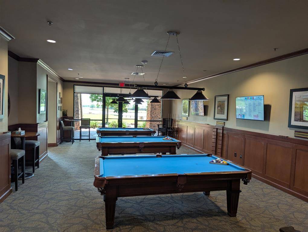 Billiard room
