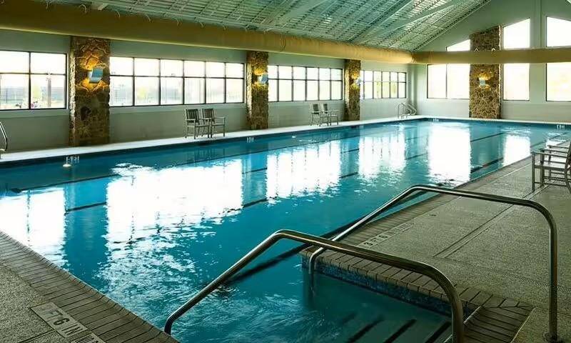 Indoor pool.  There is even a dog park!